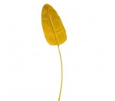 Декоративный лист банана, желтый