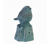 Декоративная птица голубая L