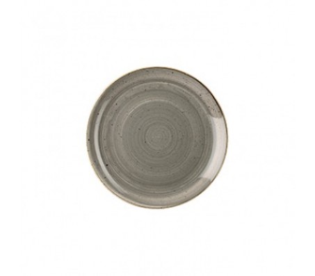 Тарелка Churchill "Stonecast Peppercorn Grey" d.16,5cm