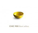 Тарелка глубокая Chic MIX, yellow
