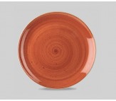 Тарілка Churchill Stonecast "Spiced Orange", d.32,40 cm