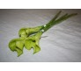 Искусственные цветы калла зелёная Herve Gambs (Франция) 65см