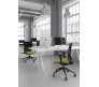 Современный стул для офиса  KASTEL Kuper easy mesh, желтое